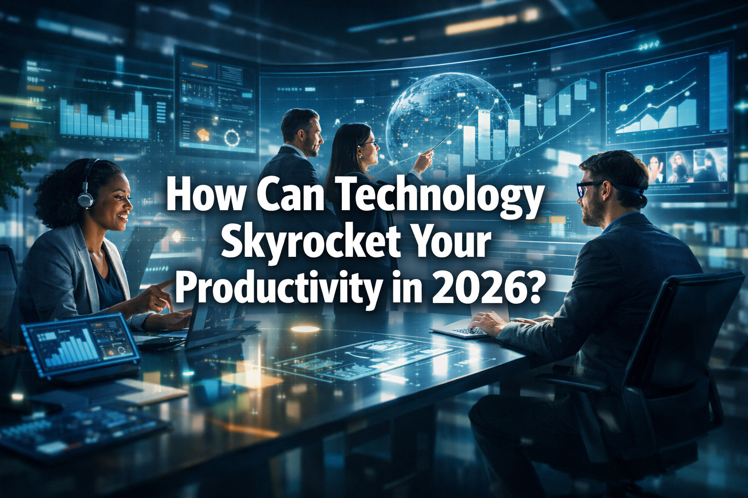 How can technology increase productivity?