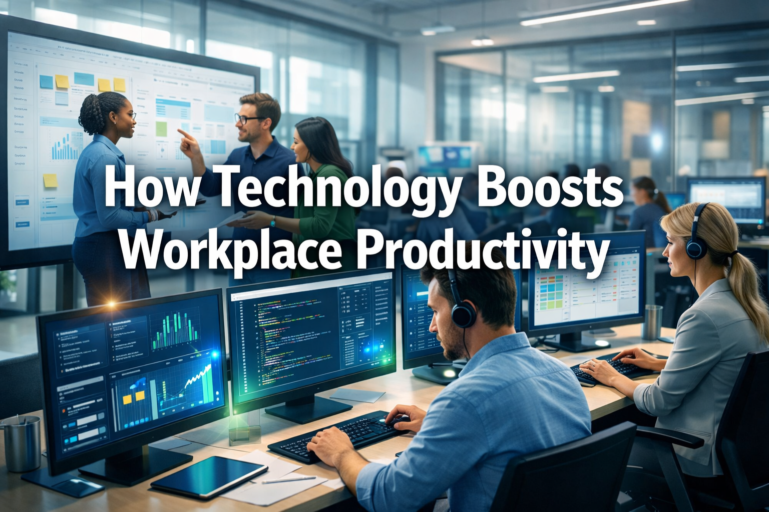 how does technology aid workplace productivity